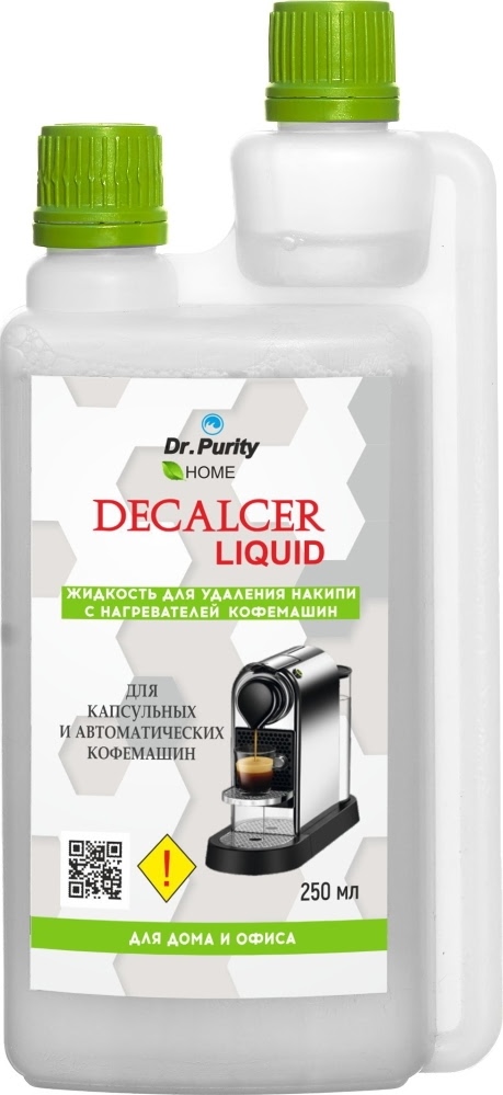 Жидкость для удаления накипи DR. PURITY DECALCER LIQUID CAPSULES (24 шт по 250 мл)?>