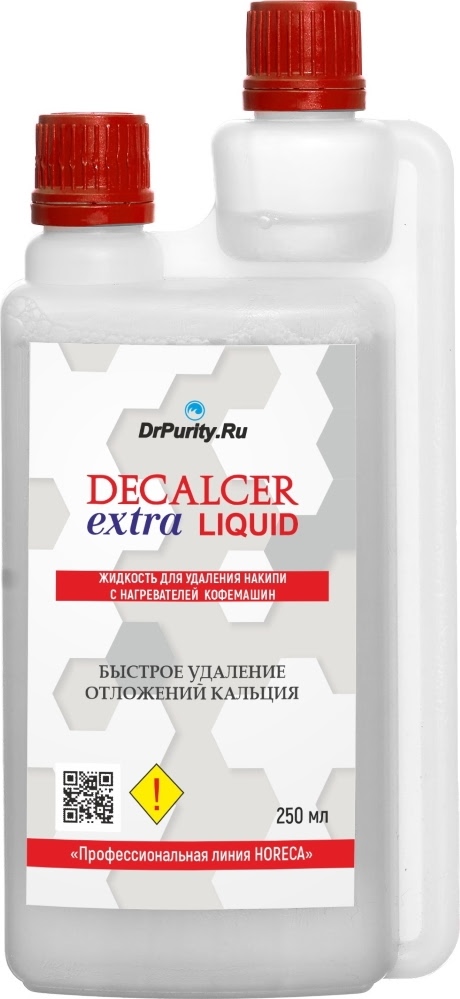Жидкость для удаления накипи DR. PURITY DECALCER EXTRA LIQUID (24 шт по 250 мл)